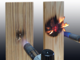 Fire retardant treated wood